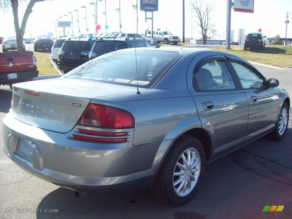 2006 Stratus SXT Sedan - Silver Steel Metallic / Dark Slate Grey photo #6