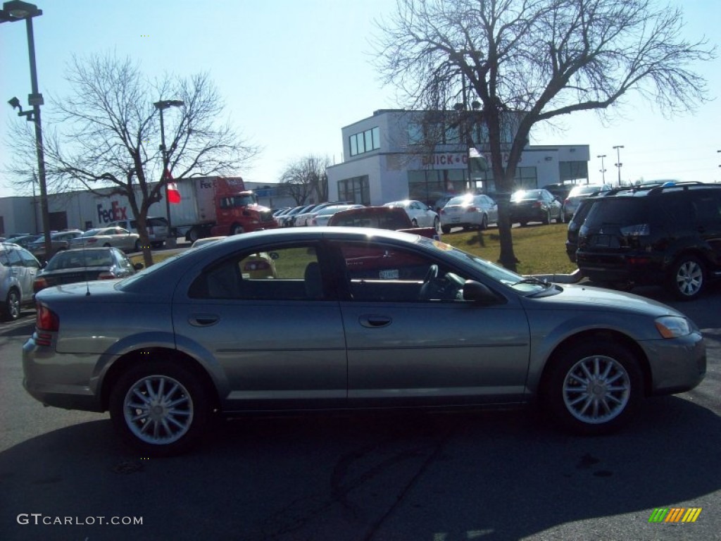 2006 Stratus SXT Sedan - Silver Steel Metallic / Dark Slate Grey photo #7