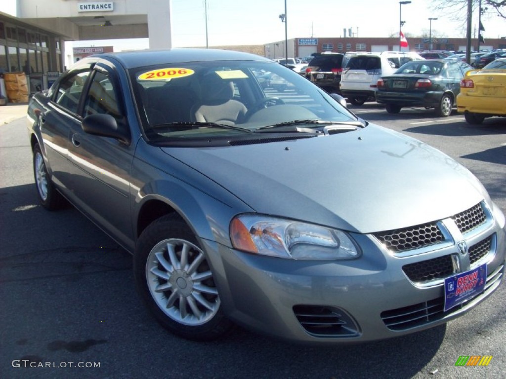 2006 Stratus SXT Sedan - Silver Steel Metallic / Dark Slate Grey photo #25