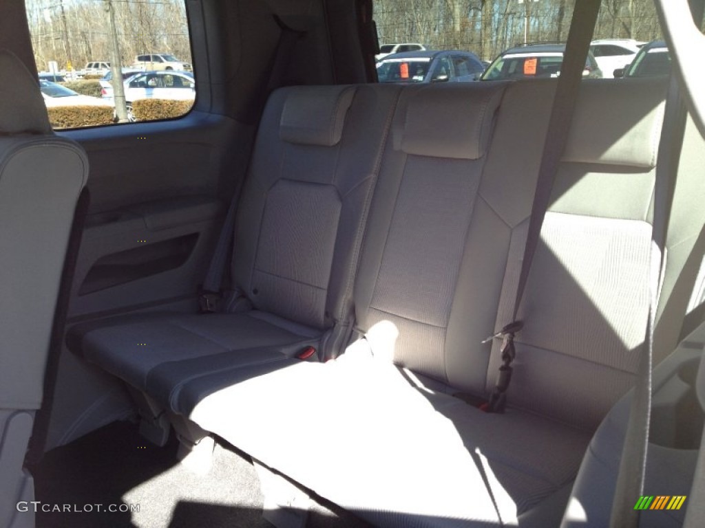 2009 Pilot EX 4WD - Taffeta White / Gray photo #13