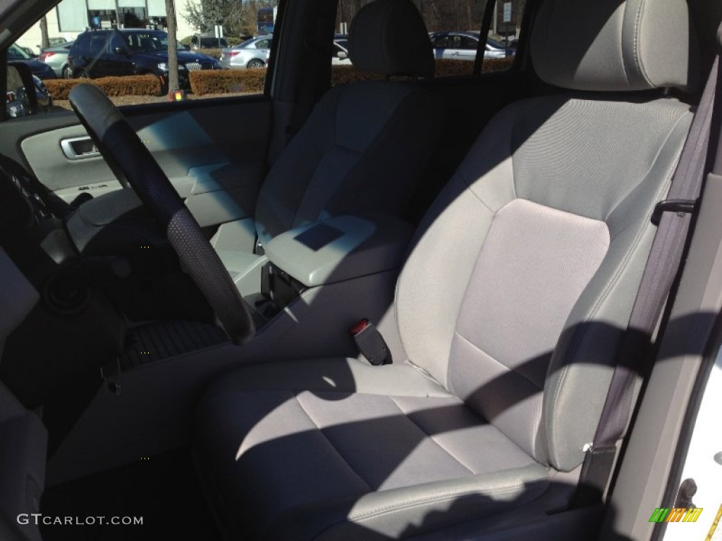 2009 Pilot EX 4WD - Taffeta White / Gray photo #21