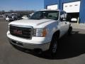 Summit White - Sierra 2500HD Extended Cab 4x4 Chassis Photo No. 3