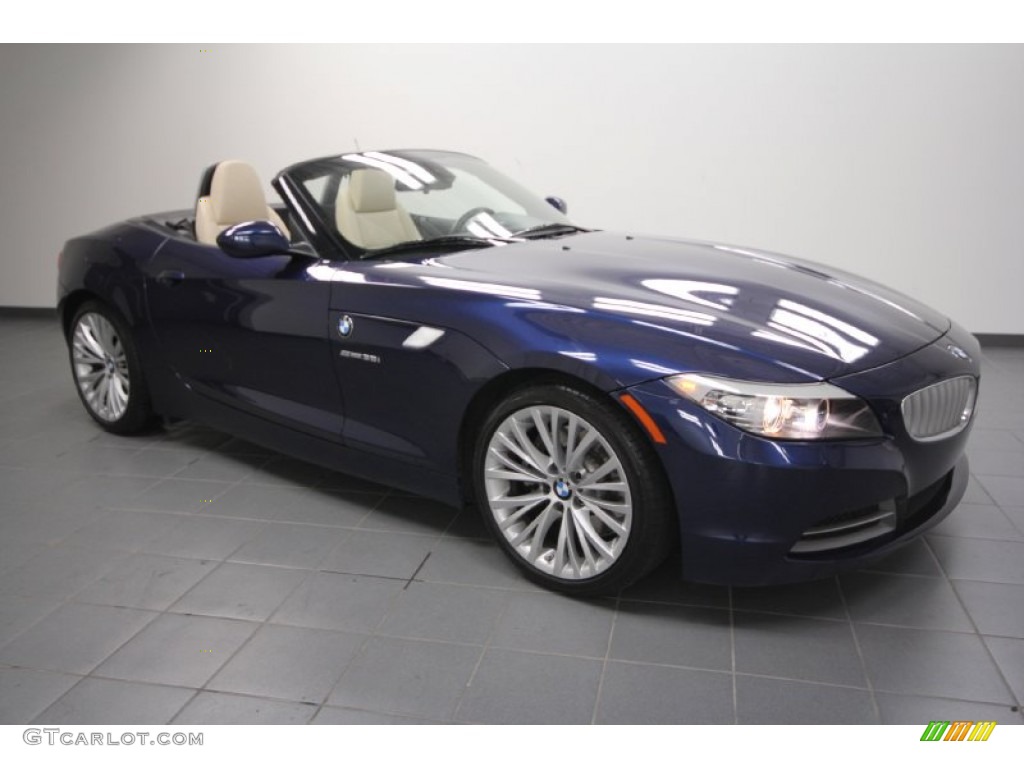Deep Sea Blue Metallic 2009 BMW Z4 sDrive35i Roadster Exterior Photo #61259255