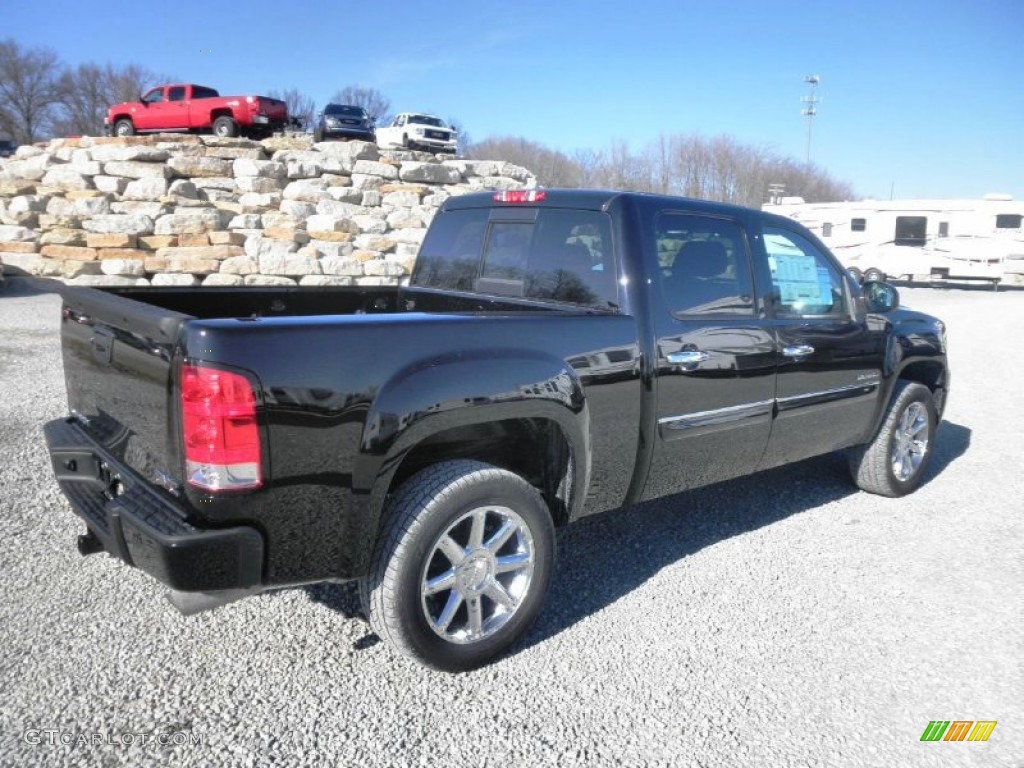 2012 Sierra 1500 Denali Crew Cab 4x4 - Onyx Black / Ebony photo #22