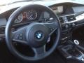 Black Steering Wheel Photo for 2008 BMW 5 Series #61259585