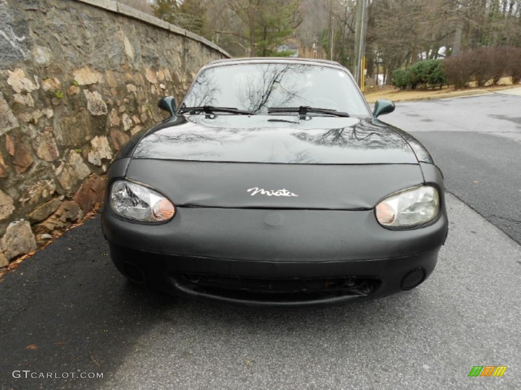 2000 MX-5 Miata Roadster - Emerald Mica / Black photo #3