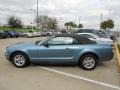 2007 Windveil Blue Metallic Ford Mustang V6 Premium Convertible  photo #4