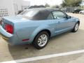 2007 Windveil Blue Metallic Ford Mustang V6 Premium Convertible  photo #7