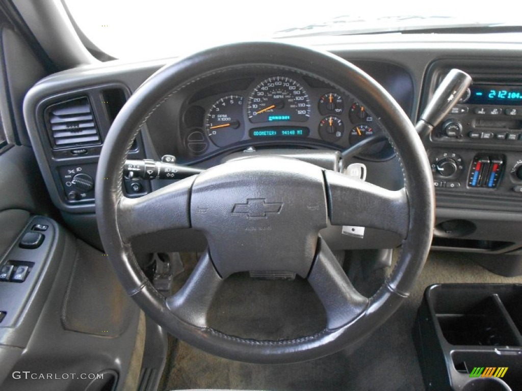 2004 Silverado 1500 LS Extended Cab - Silver Birch Metallic / Dark Charcoal photo #19