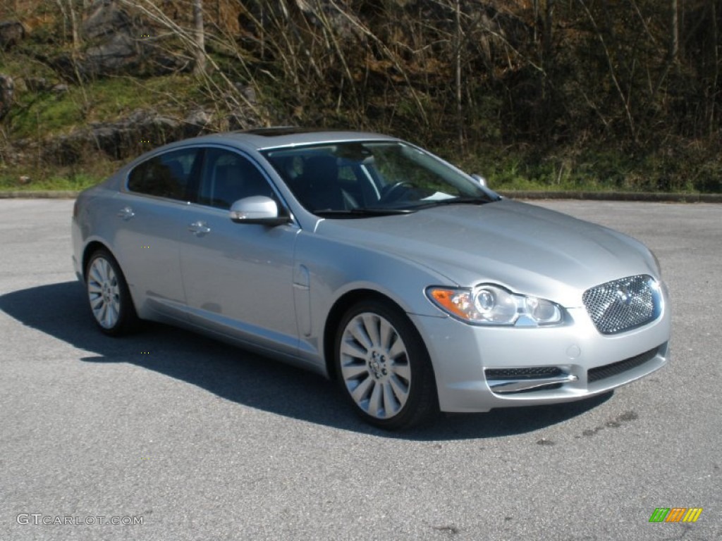 Liquid Silver Metallic Jaguar XF