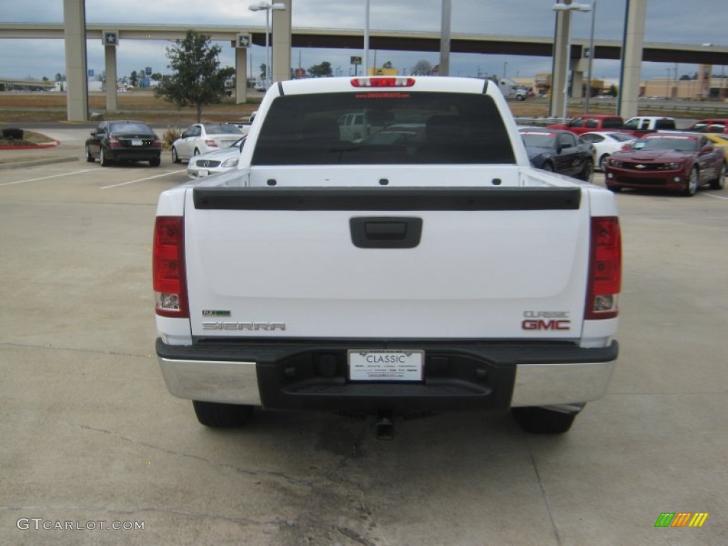 2010 Sierra 1500 SL Crew Cab 4x4 - Summit White / Dark Titanium photo #4