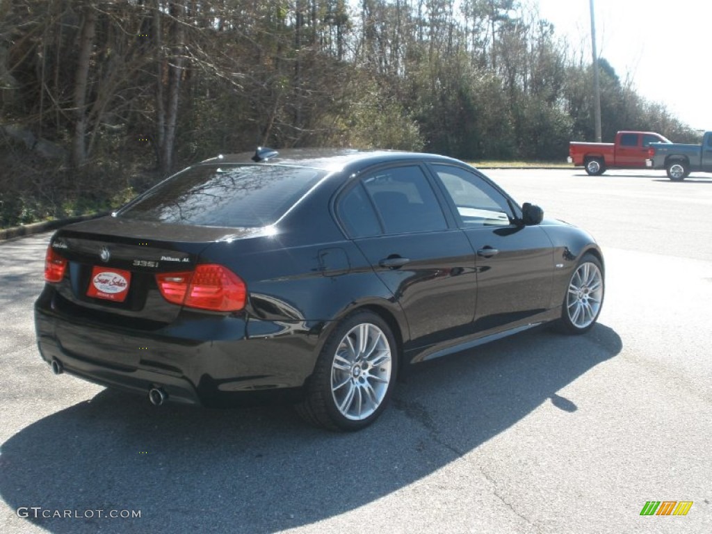2011 3 Series 335i Sedan - Jet Black / Black photo #3
