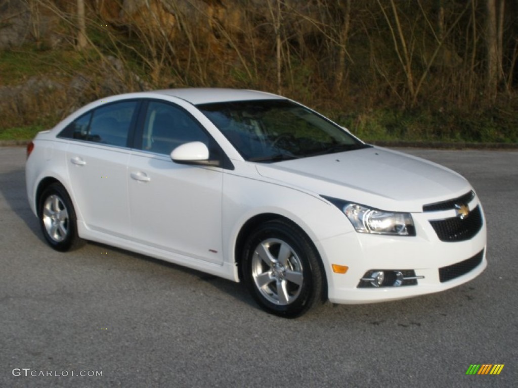 2012 Cruze LT/RS - Summit White / Jet Black/Sport Red photo #1