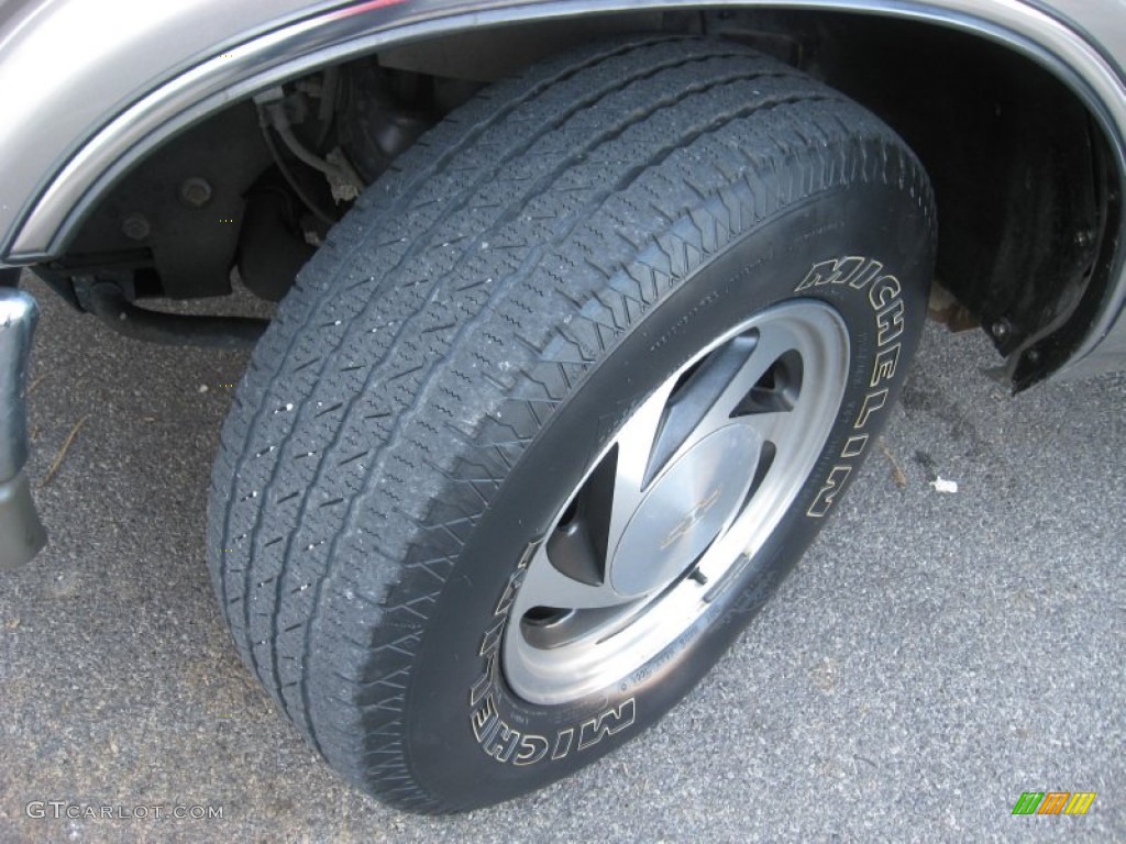 1998 Blazer LT 4x4 - Light Pewter Metallic / Graphite photo #11