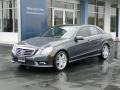 2010 Steel Grey Metallic Mercedes-Benz E 550 Sedan  photo #1