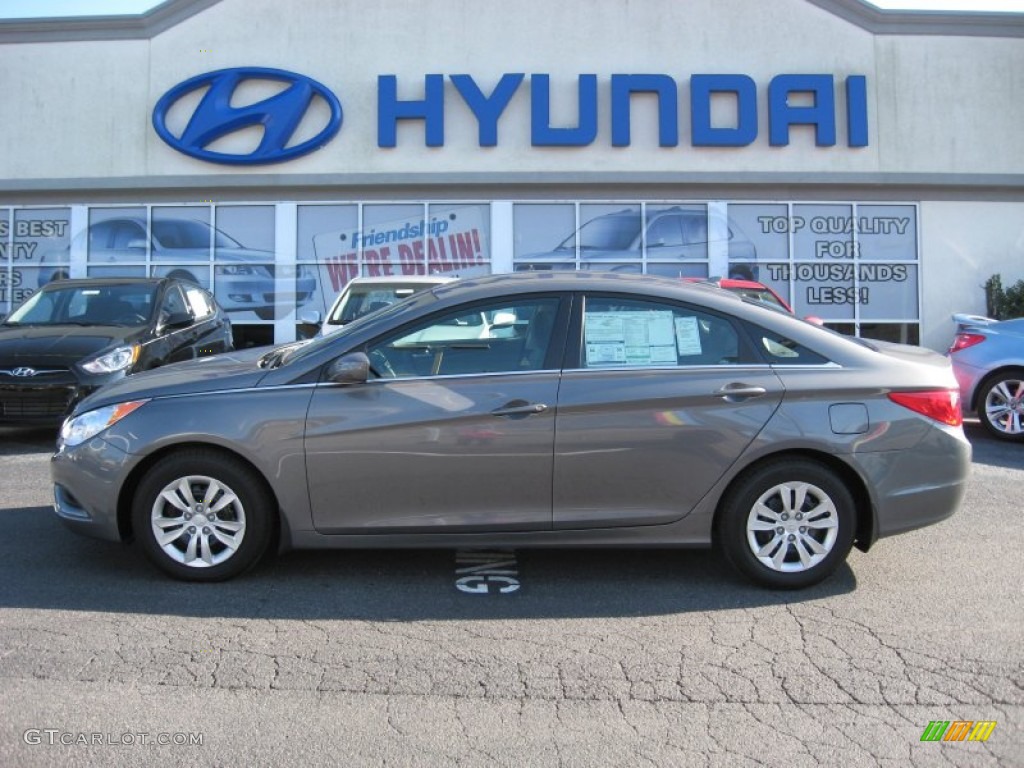 Harbor Gray Metallic Hyundai Sonata