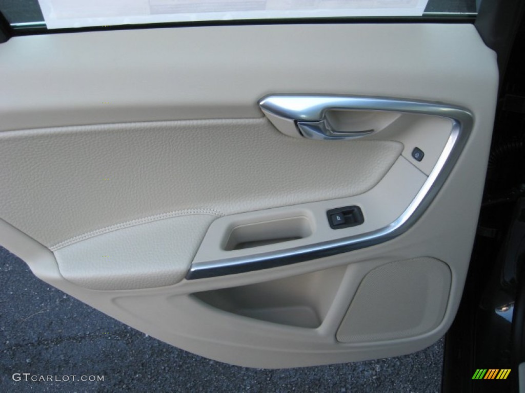 2012 S60 T5 - Saville Grey Metallic / Soft Beige photo #18