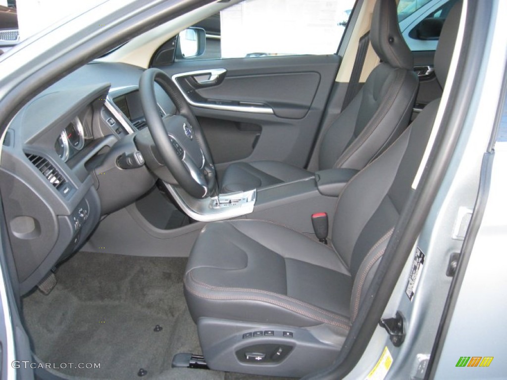 Off Black Interior 2012 Volvo XC60 T6 AWD Photo #61265363