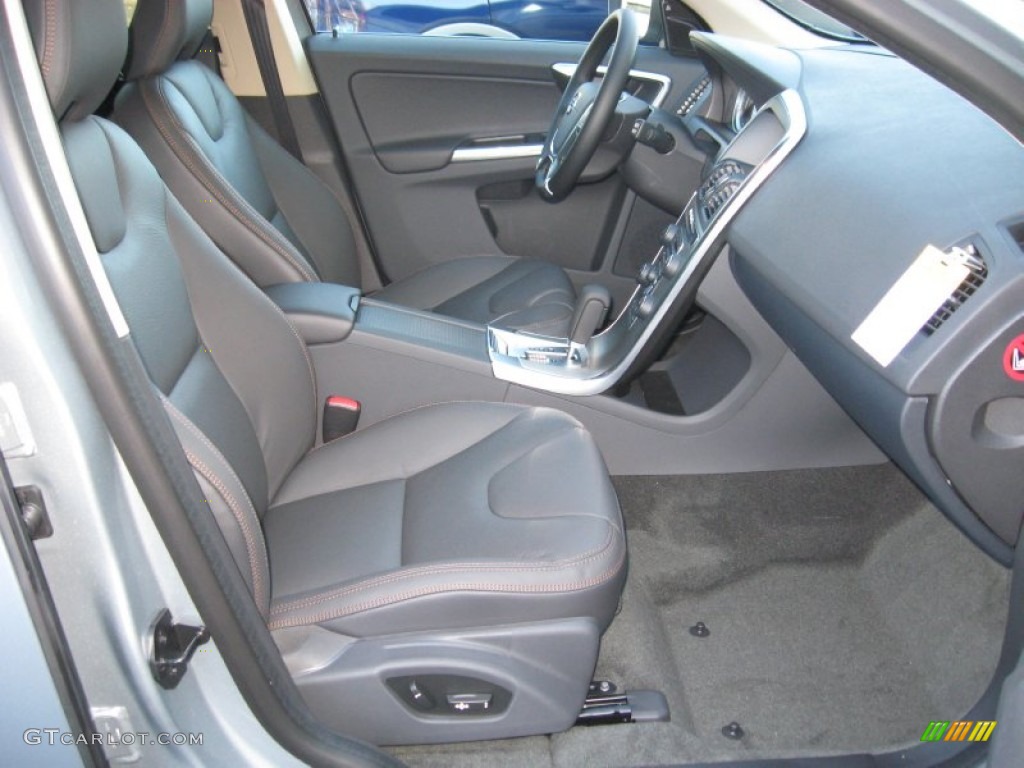 Off Black Interior 2012 Volvo XC60 T6 AWD Photo #61265419