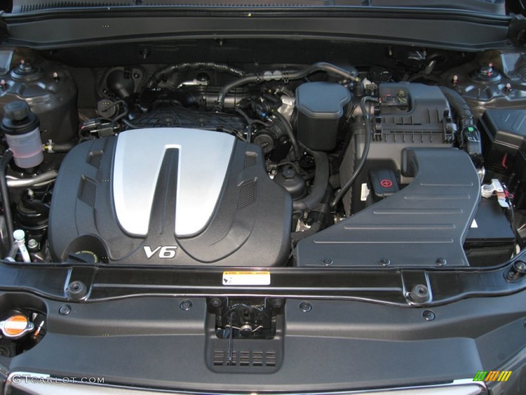 2012 Hyundai Santa Fe Limited V6 AWD 3.5 Liter DOHC 24-Valve V6 Engine Photo #61265569