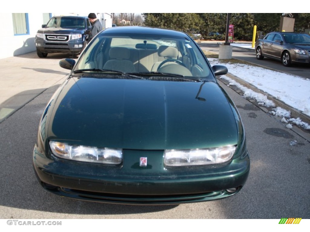 1998 S Series SL2 Sedan - Dark Green Metallic / Tan photo #2