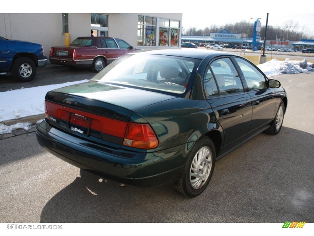 1998 S Series SL2 Sedan - Dark Green Metallic / Tan photo #4