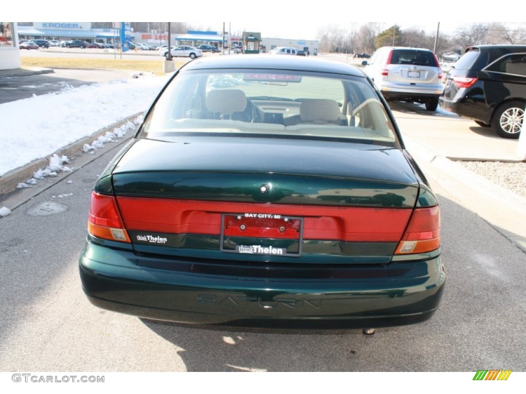 1998 S Series SL2 Sedan - Dark Green Metallic / Tan photo #5