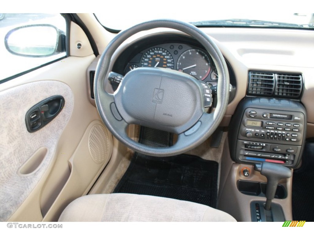1998 S Series SL2 Sedan - Dark Green Metallic / Tan photo #8