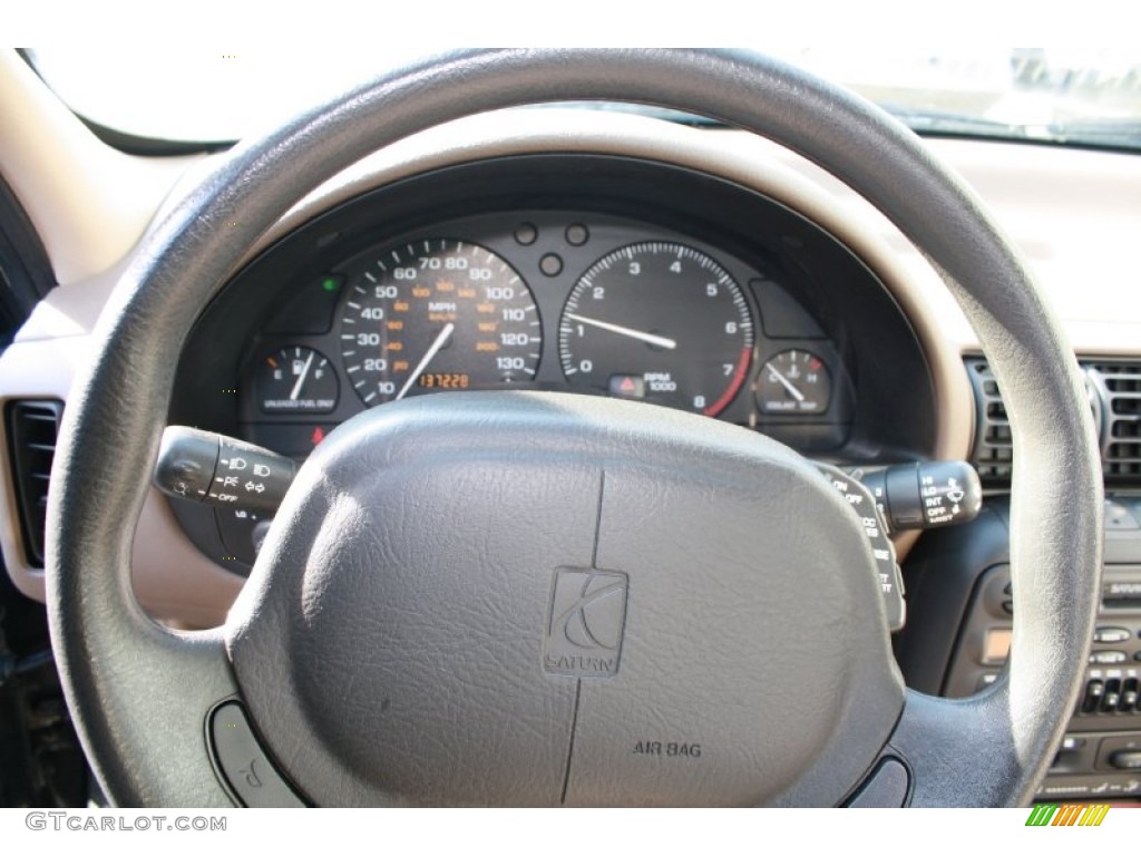 1998 S Series SL2 Sedan - Dark Green Metallic / Tan photo #13