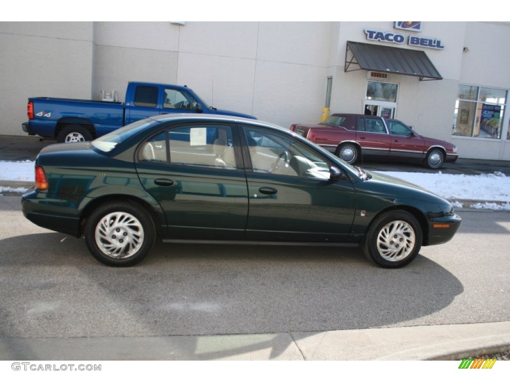 1998 S Series SL2 Sedan - Dark Green Metallic / Tan photo #15