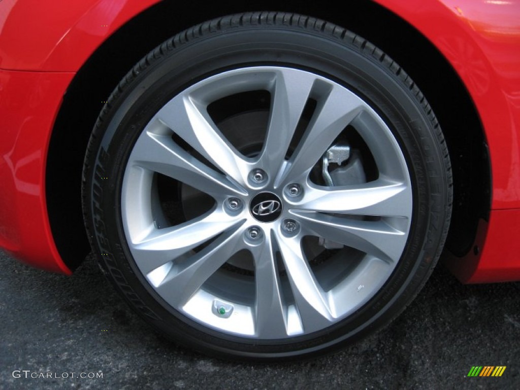 2012 Hyundai Genesis Coupe 2.0T Wheel Photo #61265813