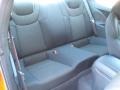 2012 Hyundai Genesis Coupe Black Cloth Interior Rear Seat Photo
