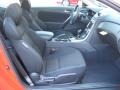 Black Cloth 2012 Hyundai Genesis Coupe 2.0T Interior Color