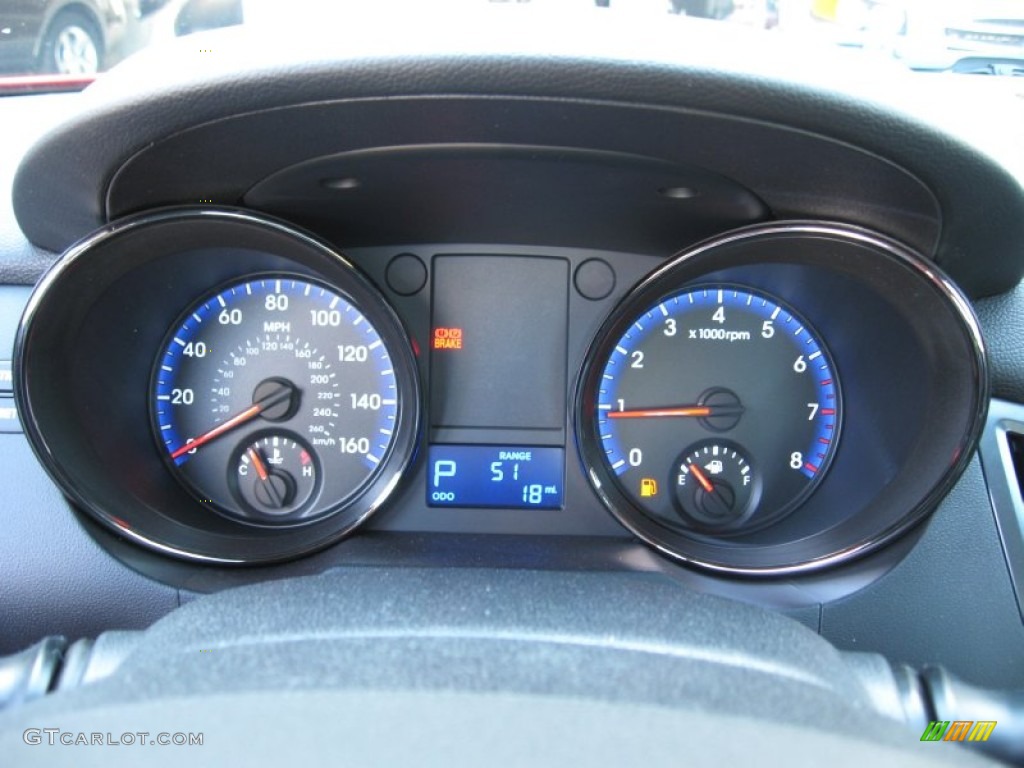 2012 Hyundai Genesis Coupe 2.0T Gauges Photo #61265963
