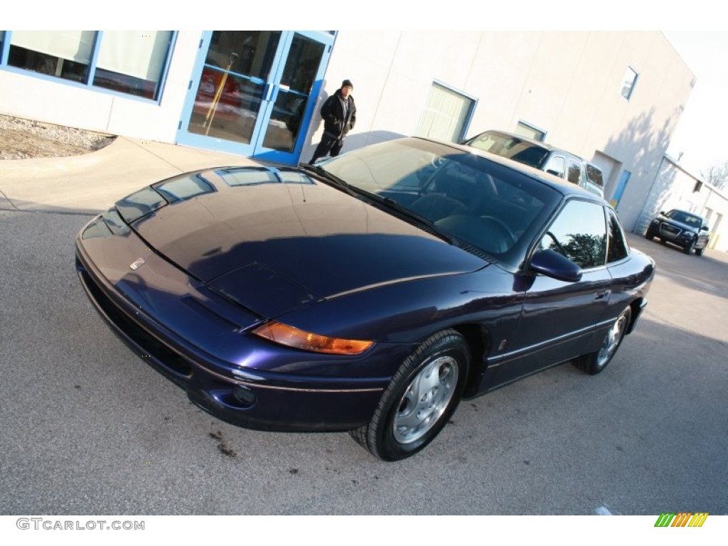 1996 Purple Saturn S Series Sc2 Coupe 61242217 Photo 3