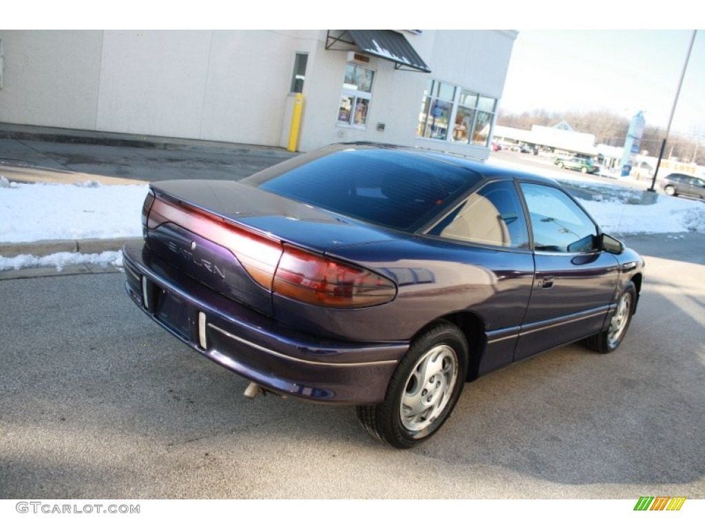 1996 S Series SC2 Coupe - Purple / Gray photo #4