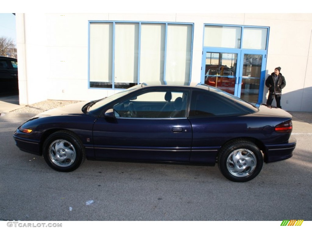 1996 S Series SC2 Coupe - Purple / Gray photo #12