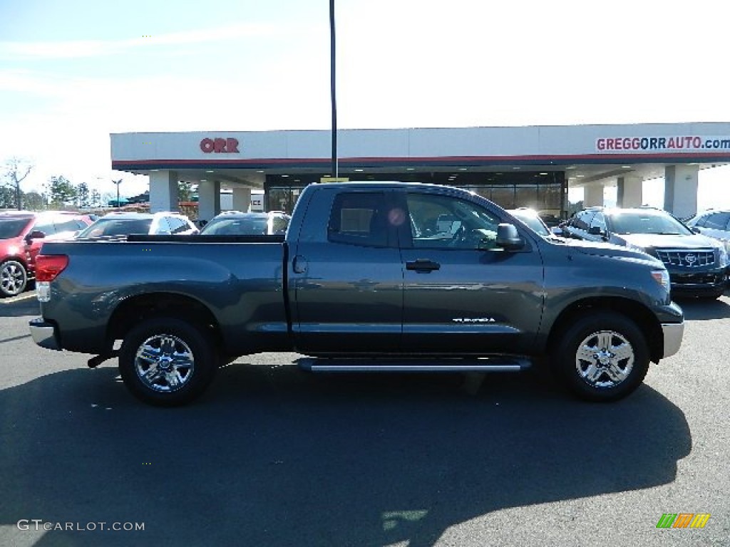 2010 Tundra Double Cab - Slate Gray Metallic / Graphite Gray photo #2