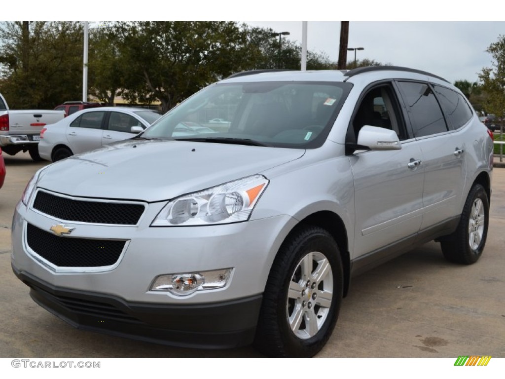 Silver Ice Metallic 2011 Chevrolet Traverse LT Exterior Photo #61267619