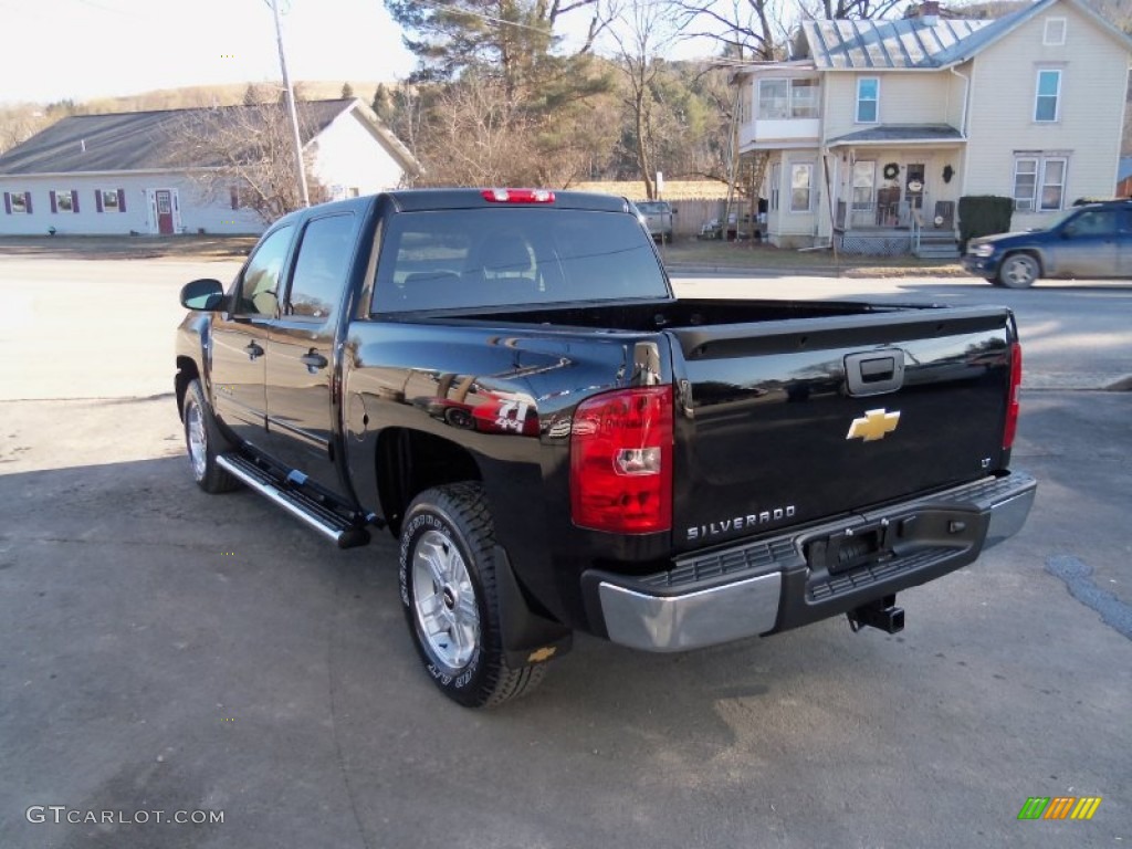 2012 Silverado 1500 LT Crew Cab 4x4 - Black / Ebony photo #8