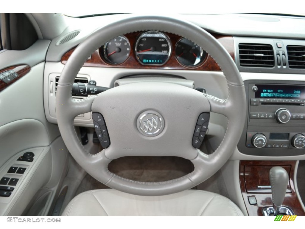 2011 Buick Lucerne CXL Titanium Steering Wheel Photo #61268171