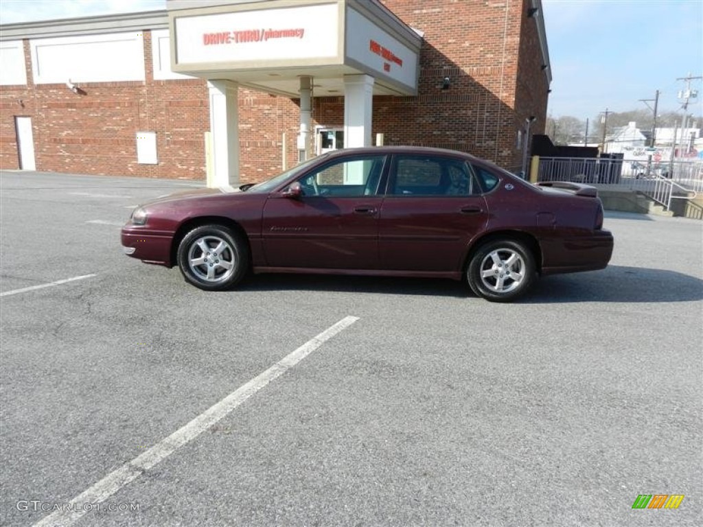 2004 Impala LS - Berry Red Metallic / Medium Gray photo #10