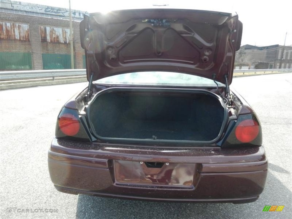 2004 Impala LS - Berry Red Metallic / Medium Gray photo #20