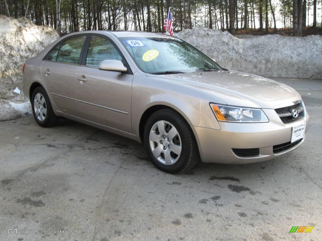 Golden Beige Hyundai Sonata