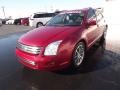 2008 Redfire Metallic Ford Fusion SE V6  photo #3