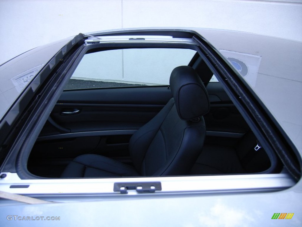 2011 3 Series 335is Coupe - Space Gray Metallic / Black photo #13