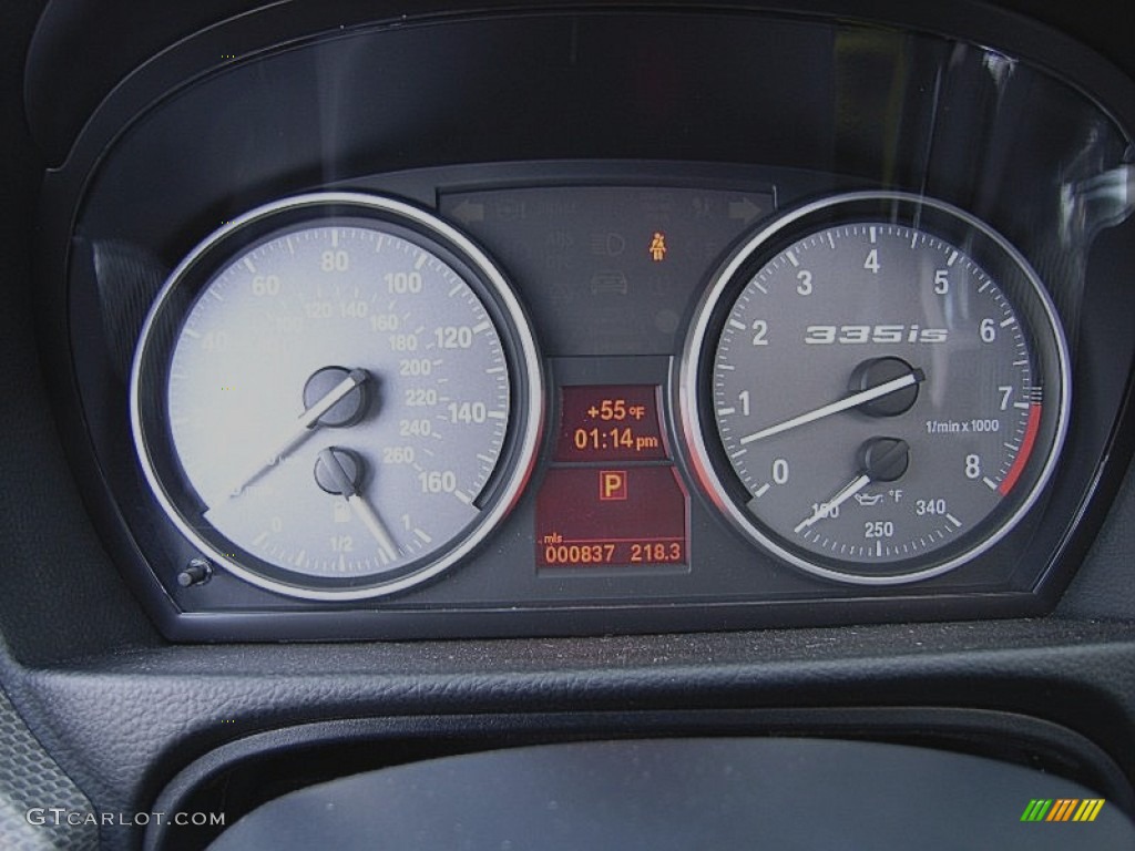2011 BMW 3 Series 335is Coupe Gauges Photo #61270157