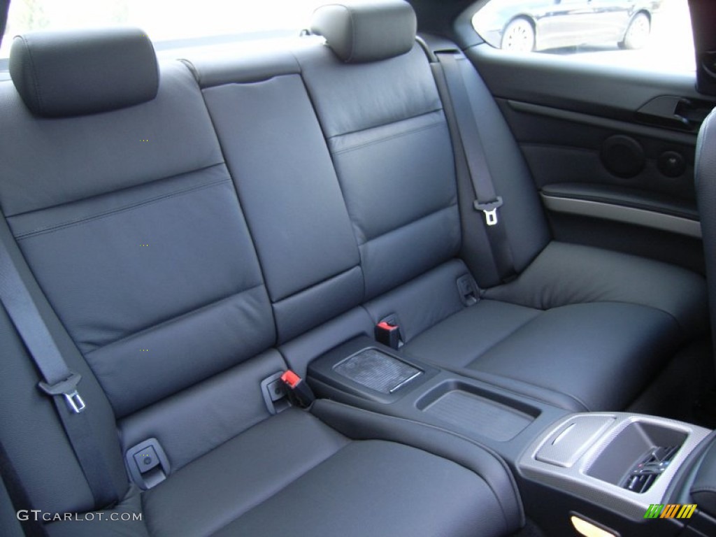 Black Interior 2011 BMW 3 Series 335is Coupe Photo #61270229