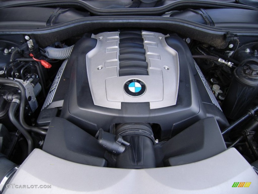 2008 BMW 7 Series 750Li Sedan 4.8 Liter DOHC 32-Valve VVT V8 Engine Photo #61270275