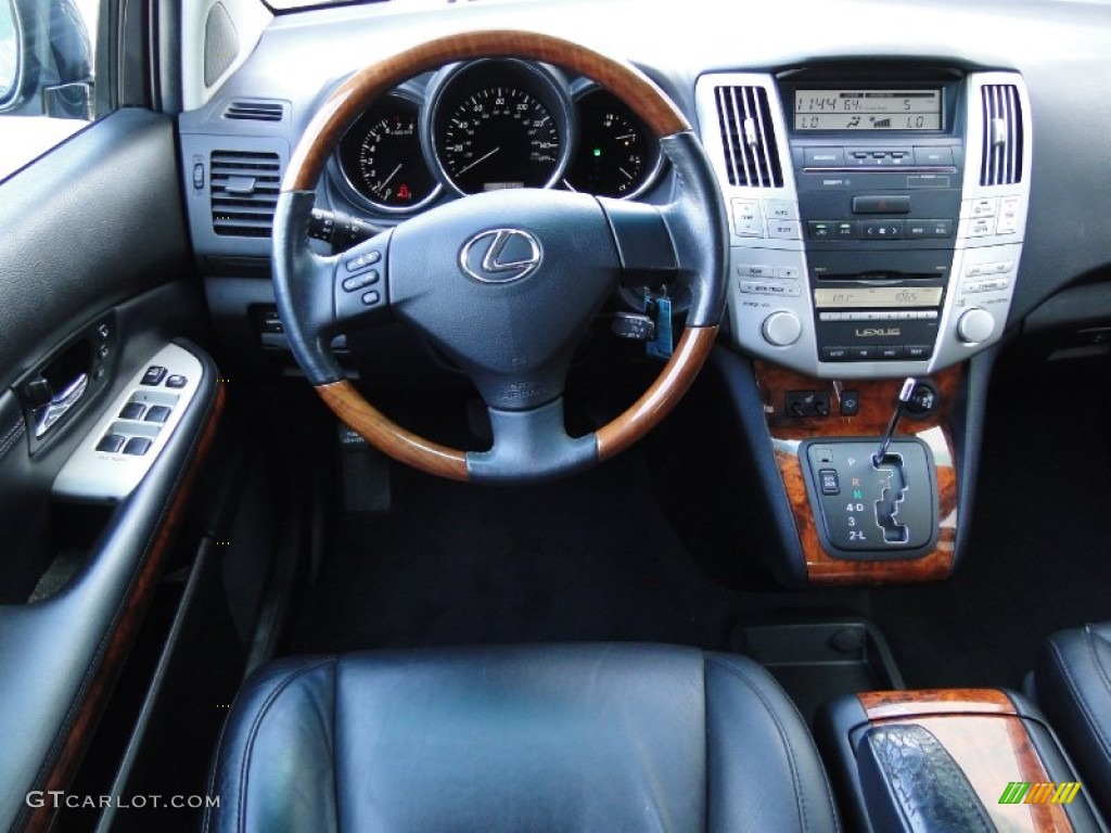 2009 Lexus RX 350 AWD Black Dashboard Photo #61270424